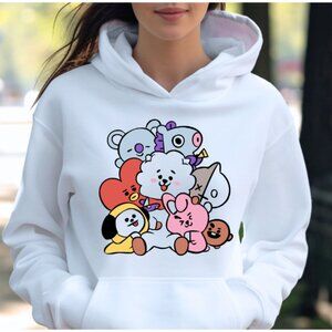 BTS BT21 Characters Hoodie
